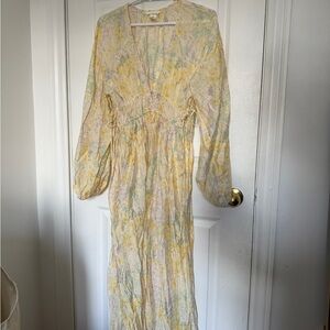 H&M Floral Long Sleeve Dress